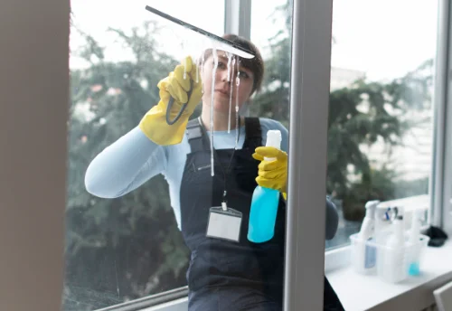 Nettoyage de vitres intérieures et extérieures à Chaussenac